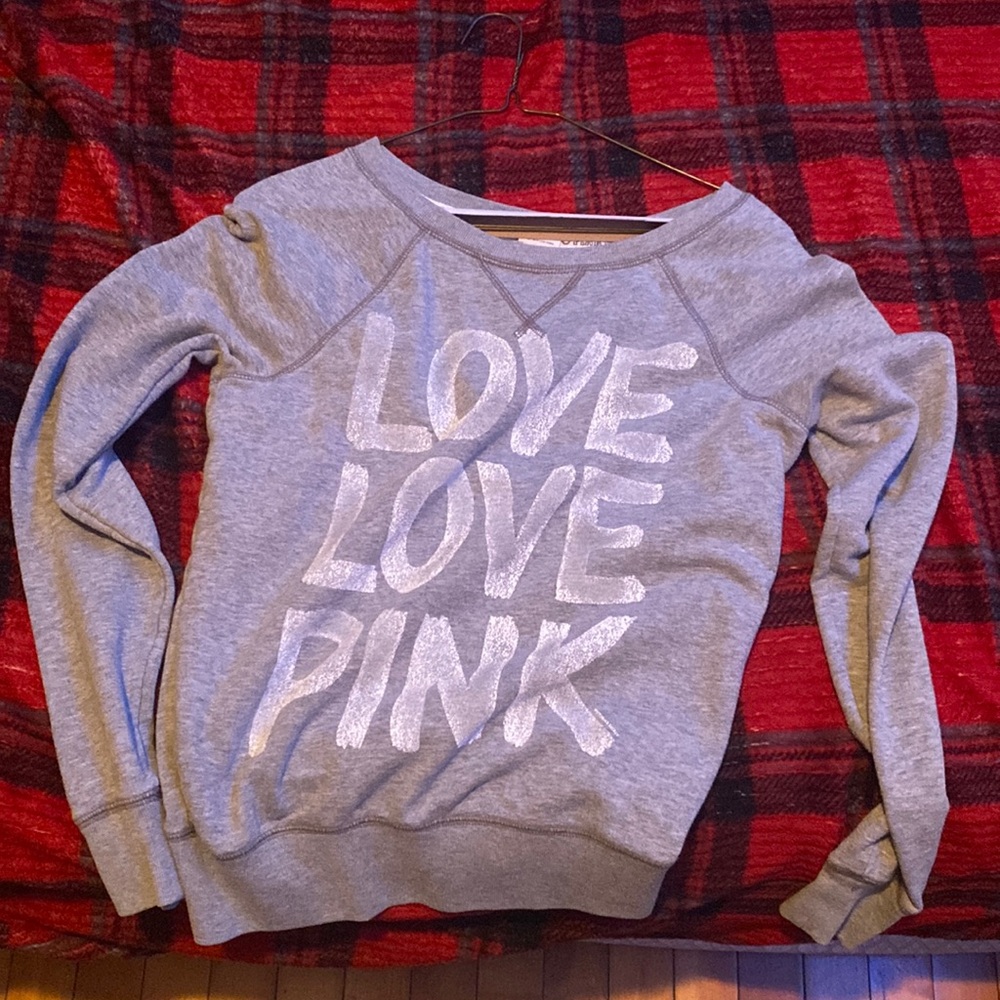XS PINK cropped long sleeve